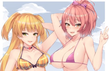 3183078 - Idolmaster Idolmaster_Cinderella_Girls Mika_Jougasaki Rika_Jougasaki kuavera