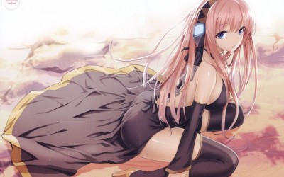 Vocaloid_blue_eyes_Megurine_Luka_pink_hair_anime_anime_girls_detached