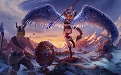 viking-and-warrior-girl-fantasy-wallpaper