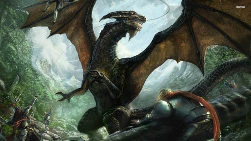 17081-warriors-against-a-dragon-1920x1080-fantasy-wallpaper