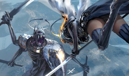 duel_by_wlop-d9ugn0e