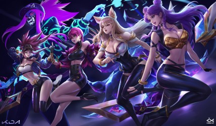 kda-league-of-legends-4k-art-8g