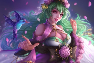 rena-illusion-kougin-tsubatome-princess-rose-bird-fantasy-gi