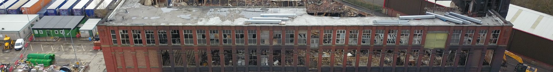More footage of Ray Mill in Stalybridge for Lord Demolition.
